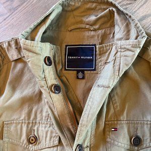 Tommy Hilfiger Medium Men's Fall Tan Trench Coat | Fantastic Condition